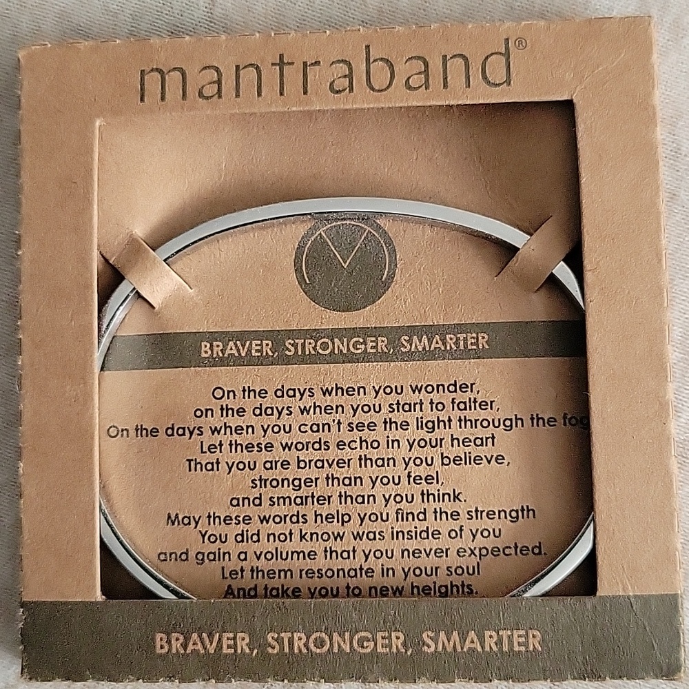 MantraBand BRAVER, STRONGER, SMARTER